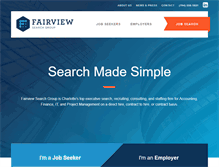 Tablet Screenshot of fairviewsearch.com